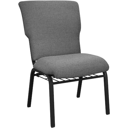 Flash Furniture Advantage Black Marble Discount Church Chair, 21" Wide EPCHT-117